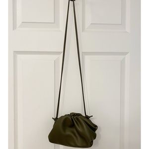 BV Style Olive Pouch Bag